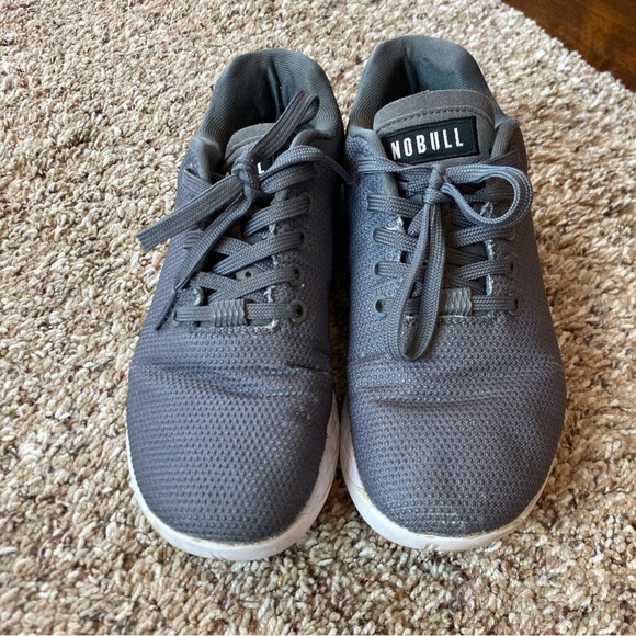 NoBull Grey Superfabric Trainer Athletic Shoes Lifting Mens 6.5 Women’s 8 - Picture 6 of 6